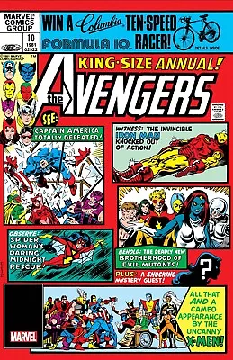 Buy Avengers Annual #10 FACSIMILE Edition PRESALE 5/29 Marvel Comics 2024 • 4.71£