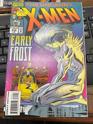 Buy The Uncanny X-Men	Early Frost	 Vol 1 Number 314	July 1994 • 1.99£