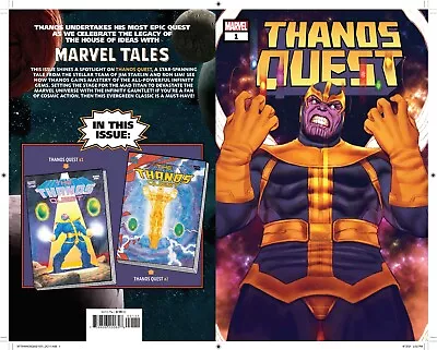 Buy MARVEL TALES THANOS QUEST #1 Starlin Lim Beatty Sway Cover 2021 NM • 4.79£