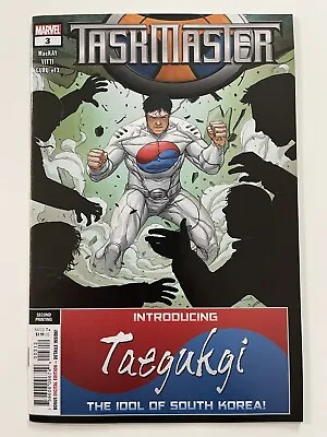 Buy Taskmaster # 3 1st Appearance Of Taegukgi (Marvel, 2020, 2nd Print) Marvel Comic • 19.99£