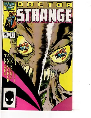 Buy Doctor Strange #81 Comic Book KEY Last Issue 1st Full Rintrah VF 1986 • 16.08£