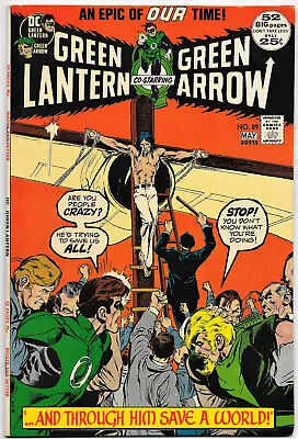 Buy Green Lantern ( / Green Arrow) #89, DC 1972 Denny O'Neil / Neal Adams  NM- • 94.99£