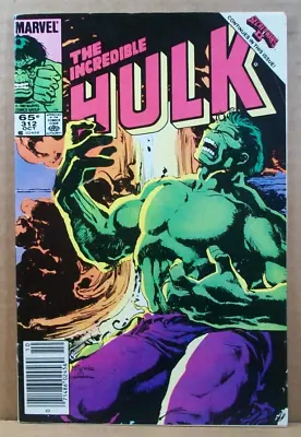 Buy The Incredible Hulk #312 (Marvel, 1985) 1st App Of Brian Banner Origin Story VF- • 9.60£