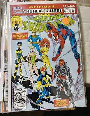 Buy Amazing Spider-Man Annual # 26 1992 Marvel  Hero Killers Pt 2 - VENOM SOLO +nova • 12.35£