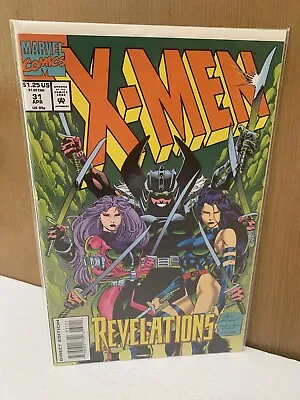 Buy X-Men 31 🔥1994 REVELATIONS🔥Subscription INSERT🔥Marvel Comics🔥NM • 4.01£