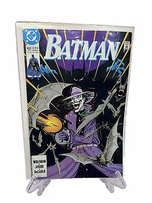 Buy Batman #451 (1940 Series) DC Comics 'Joker Cover Wolfman & Aparo' VF/NM • 4.99£