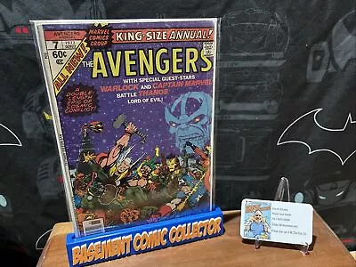 Buy Marvel Comics The Avengers King Size Annual #7 Death Of Warlock 1977 Gemini Ship • 19.79£