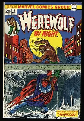 Buy Werewolf By Night #9 NM 9.4 Terror Beneath The Earth! Tom Sutton Cover Art! • 81.96£