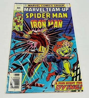 Buy Marvel Team Up 48 Rare 30 Cent Price Variant .30 Amazing Spiderman Iron Man • 37.33£