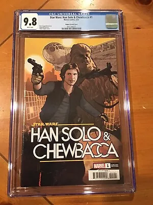 Buy Star Wars: Han Solo & Chewbacca #1 1:50 Hughes Variant CGC 9.8 🔥🔥 • 143.91£