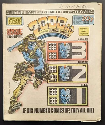 Buy 2000 AD Comic - Prog #323 (02 July 1983) Judge Dredd • 1£