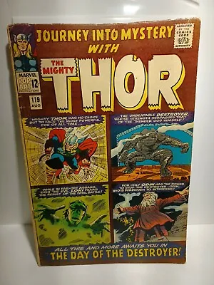 Buy Journey Into Mystery #119  1st Hogun Fandrall And Volstagg! • 31.72£