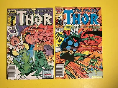Buy Thor #364 #366 1st Appearance Of Puddlegulp Newsstand Marvel 1986. • 23.98£
