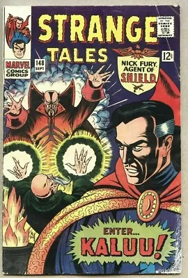 Buy Strange Tales #148-1966 Gd+ Ancient One Nick Fury Doctor Strange Jack Kirby • 15£