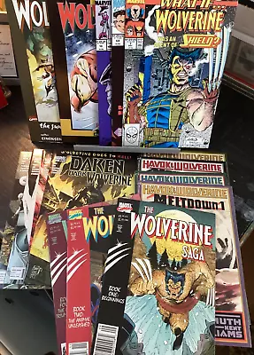 Buy 16 Comic Misc Lot Wolverine Havok Marvel Presents Saga Daken What If • 15.98£