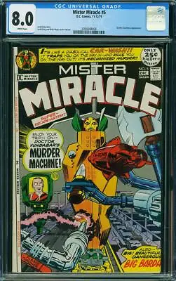 Buy MISTER MIRACLE  # 5   Awesome JACK KIRBY! NICE!   CGC     2094948008 • 39.71£