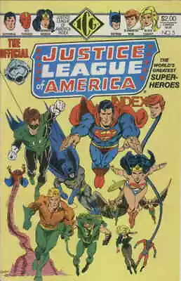 Buy Official Justice League Of America Index, The #5 FN; ICG | We Combine Shipping • 2.20£