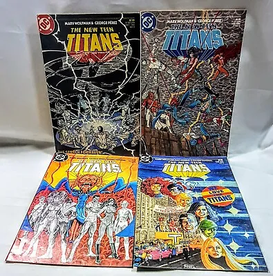 Buy New Teen Titans #2 #3 #4 #6 | 4 Issue Set | 1984-85 | Wolfman | George Perez • 13.43£