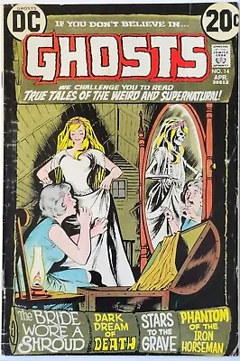 Buy Ghosts #14 (1973) Classic Bronze Age Horror-Suspense, Supernatural-Fantasy Tales • 8.36£