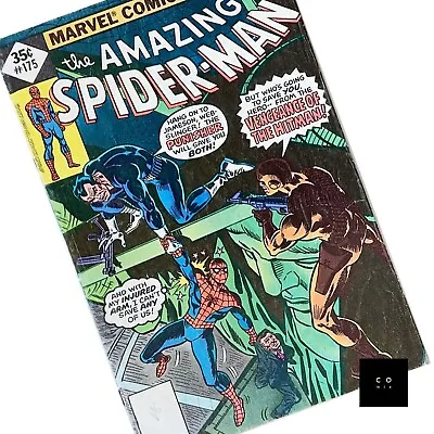 Buy Amazing Spider-Man #175 Marvel Comics 1977 Spiderman (cent, DIRECT Ed) VG/FN 🔑 • 34.99£