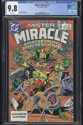 Buy Mister Miracle #1 CGC 9.8 (DC 1/89) 1st Issue Of 2nd Self-titled Series • 94.08£