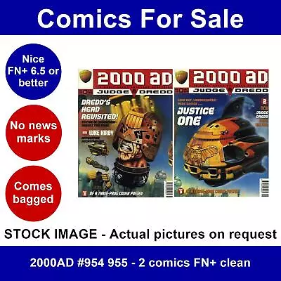 Buy 2000AD #954 955 - 2 Comics FN+ Clean • 5.49£