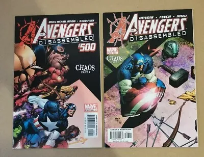 Buy Avengers Issues 500 And 503, Disassembled, Iron Man, Captain America, She-Hulk,  • 6.99£