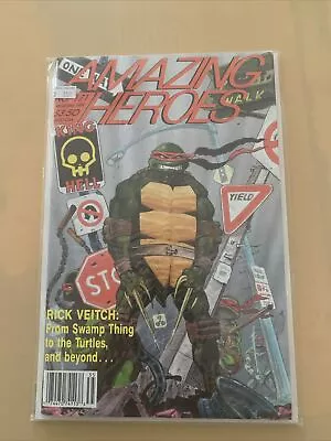 Buy Amazing Heroes Vintage Comic Book Magazine 90s Issue 171 Good Condition TMNT • 7.99£