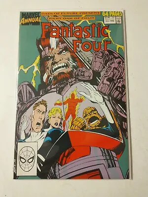 Buy Marvel Annual #23 Fantastic Four   Days Of Future Present 1990  John Byrne Cover • 2.36£