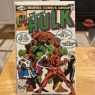 Buy Incredible Hulk #258 - 1st App And Origin Of Ursa Major High Grade 1981 • 35.96£