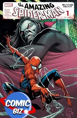 Buy Amazing Spider-man Blood Hunt #1 (2024) 1st Printing Main Cover Marvel Comics • 5.15£