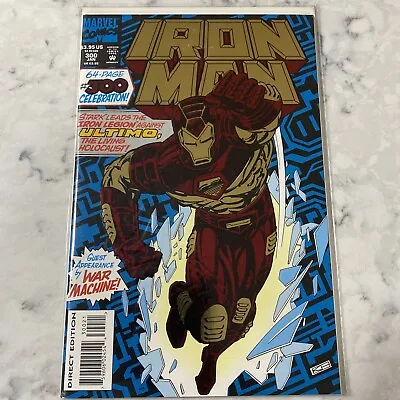 Buy Iron Man #300 1994 VG Marvel Comics Enhanced Direct Edition 64-Page Celebration • 16.01£
