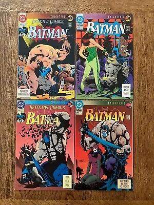 Buy Detective Comics 659 & 664 + Batman 495 & 498 - Knightfall Lot • 9.88£