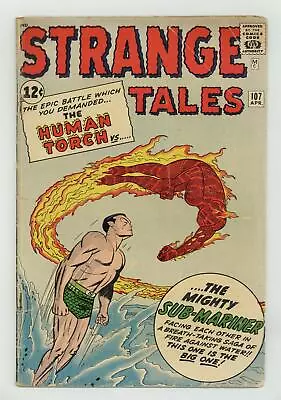 Buy Strange Tales #107 GD+ 2.5 1963 • 138.84£