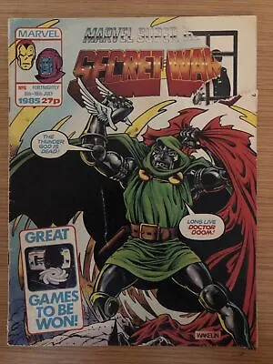 Buy Marvel Super Heroes Secret Wars #6 - UK Comics - 6th/19th July 1985 - Kang • 11.97£