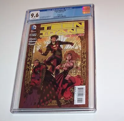 Buy Teen Titans (New 52) #28 - DC 2014 Modern Age Steampunk Variant - CGC NM+ 9.6 • 116.62£