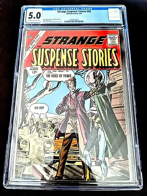 Buy Strange Suspense Stories #58 - CGC 5.0 OW-WP - Charlton Comics - 1962  • 59.30£