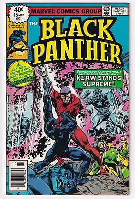 Buy Marvel Black Panther 14 Comic Book 1978 Jack Kirby Beasts In The Jungle Avengers • 12£