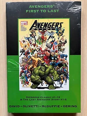 Buy Avengers First To Last Marvel Premiere Hardcover Hc Variant Vol 17 New / Sealed! • 32.16£