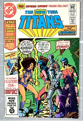 Buy Teen Titans #16 (1982) 1st Appearance Of Captain Carrot And Amazing Zoo Crew! • 11.06£