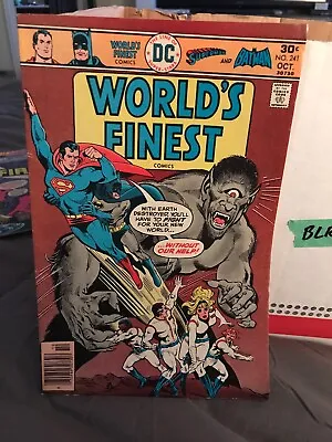 Buy WORLD'S FINEST# 241 Fine DC COMICS SUPERMAN BATMAN BRONZE AGE • 4.70£