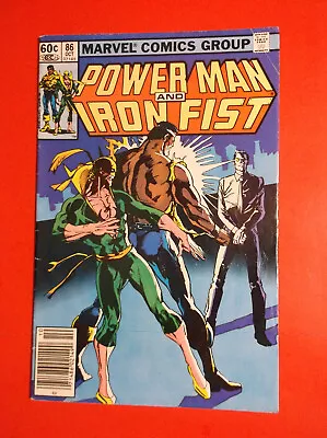 Buy Power Man And Iron Fist # 86 - Vg/f 5.0 - 1982 Newsstand - Heroes For Hire • 3.16£
