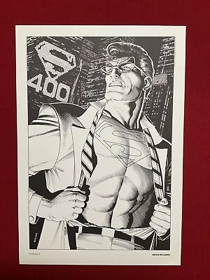 Buy 1984 Brian Bolland SUPERMAN #400 Portfolio DC Comic Art Print • 23.71£