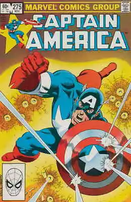 Buy Captain America (1st Series) #275 VF/NM; Marvel | Baron Zemo - We Combine Shippi • 51.47£