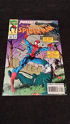 Buy 1994 MARVEL COMICS AMAZING SPIDER-MAN #389 CARDS INTACT FN+ Visit My EBay Store • 2.36£