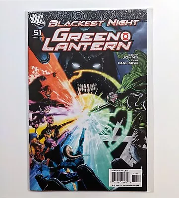 Buy Green Lantern Blackest Night — Issue #51 — Johns, Mahnke [DC Comics Apr 2010] • 4.99£