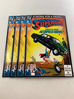 Buy SUPERGIRL IN ACTION COMICS FUNERAL FOR A FRIEND/2 #685 Lot Of 4 DC Comics • 10.24£