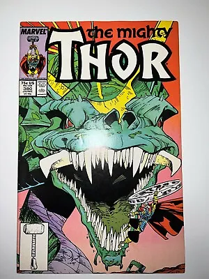 Buy The Mighty Thor #380 - 1987 HARD TO FIND! - Death Of Midgard Serpent Marvel • 15.01£