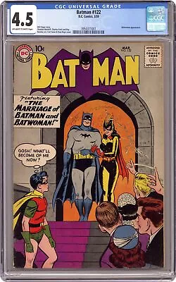 Buy Batman #122 CGC 4.5 1959 3954311001 • 367.78£