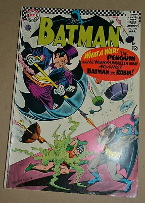 Buy Batman #190 Penguin Classic Cover Raw 1967 Silver Age Mid Grade Dc Comics • 63.32£